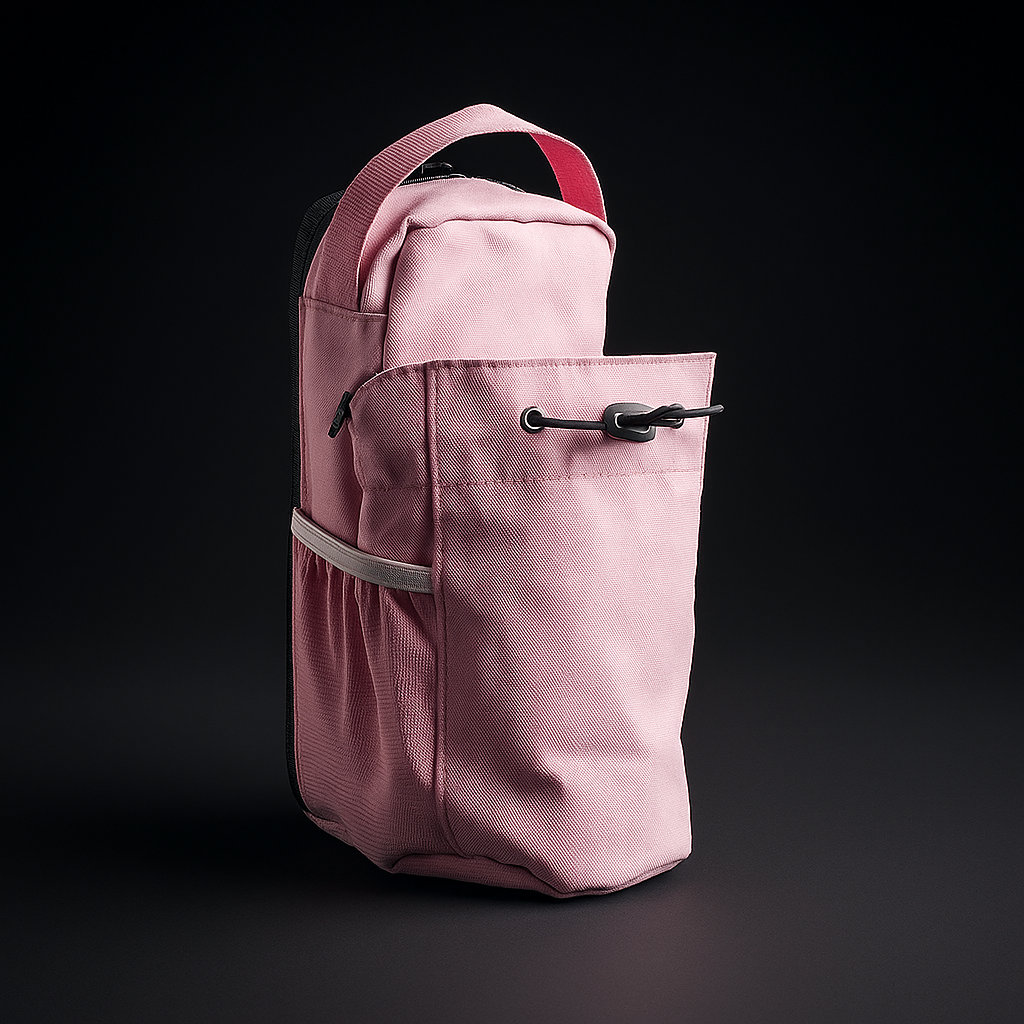 Pink Magnetic Gym Bag
